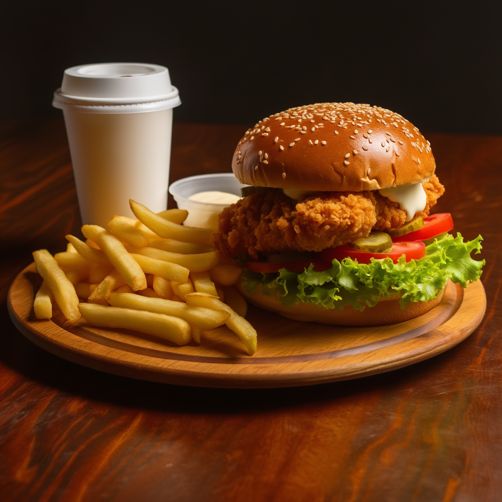 Chicken Burger Men