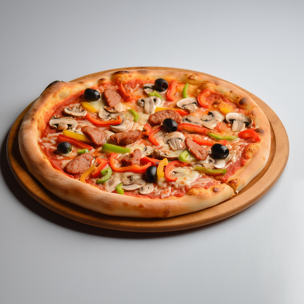 Oriental Mixture Pizza