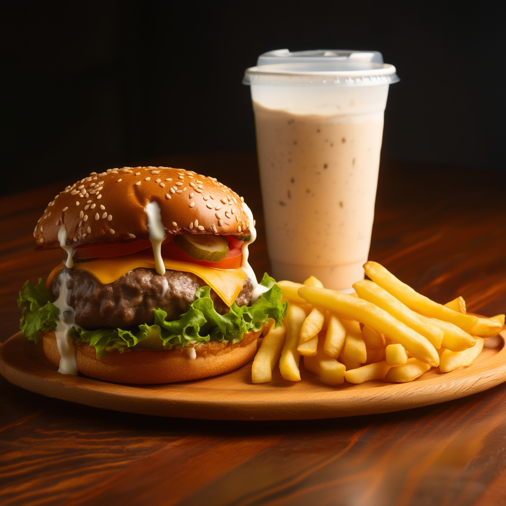 Ranch Soslu Burger Men