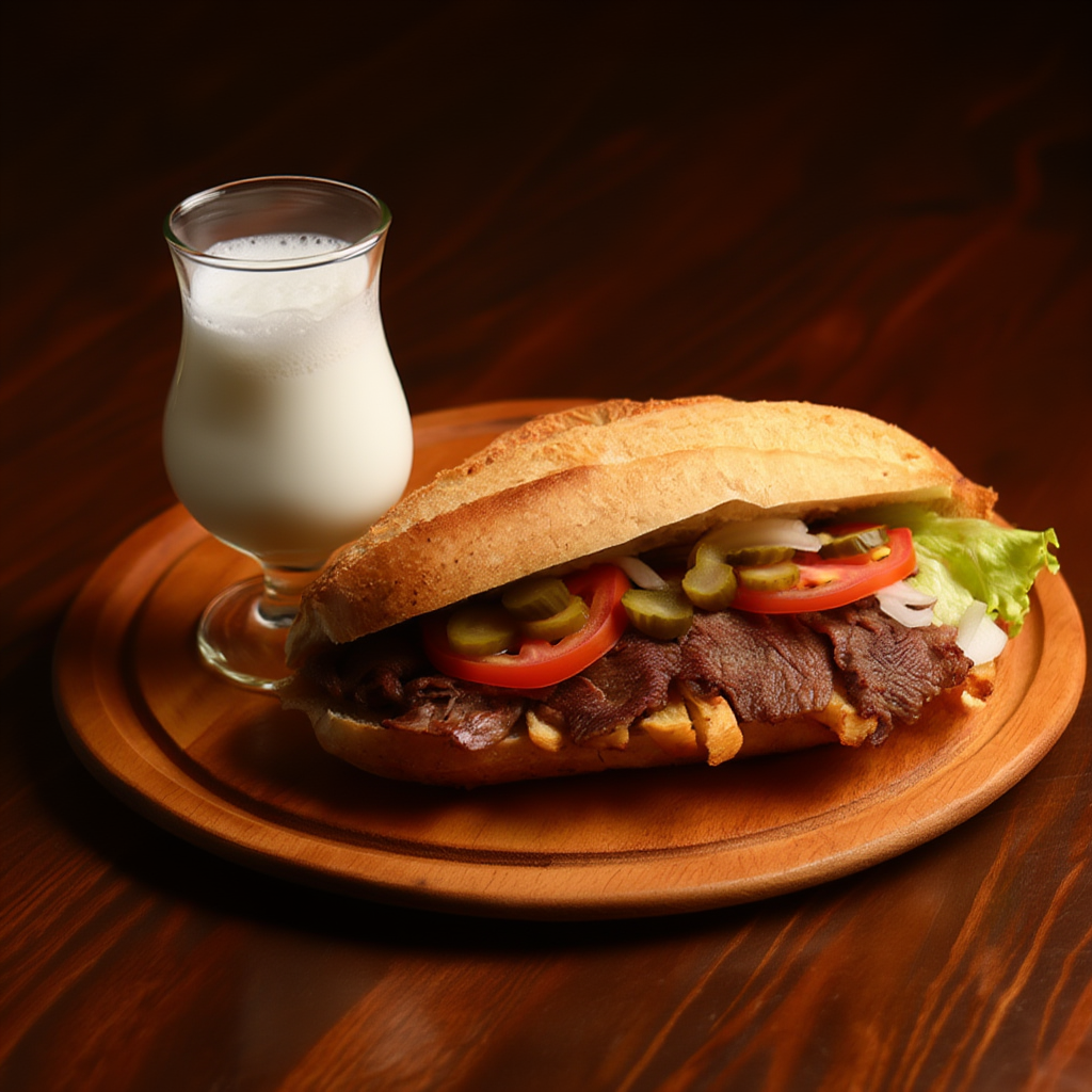 Yar_m Ekmek D_ner _ Ayran